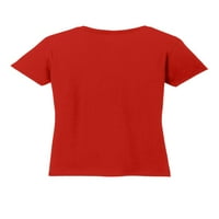 - Кратка ръкав с тениска с тениска с жени, до женски размер 3XL- Денвър