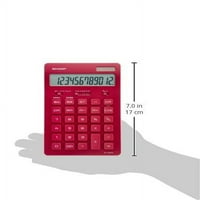 Остри калкулатор цифри Red Series EL-N802-RX