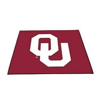 Смарт Дизайн колегиален Тейлгейт пикник вътрешен двор Мат-крака-открит вътрешен килим килим-Университет на Оклахома-официално лицензирано лого-пурпурни и кремав?