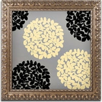 Търговска марка изобразително изкуство английска градина Ви платно изкуство по цвят Пекарна, злато украсена рамка