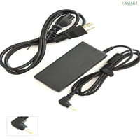 USMART нов AC захранващ адаптер за зарядно за зарядно устройство за Toshiba Satellite L655-S5065WH Laptop Notebook Ultrabook Chromebook Захранващ кабел Години Гаранции