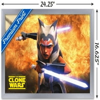 Star Wars: The Clone Wars - Ahsoka Tano Wall Poster, 14.725 22.375
