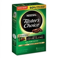 NESCAFE DEATER'S Choice Decaf House Blend Instant Coffee, 0. Оз, брой