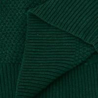 Есента и зимата жени касаул твърд плетещ дълъг ръкав кръгла врата пуловер пуловер рокли Hot6SL4487814