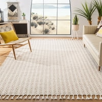 Natura Mesa Geometric Striped Runner Rug, въглен, 2'3 8 '