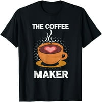Тениската на кафе-производителя, бариста за кафе-производител