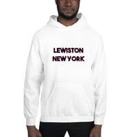 2xl два тона Lewiston New York Hoodie Pullover Sweatshirt от неопределени подаръци