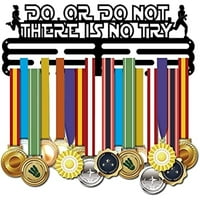 Закачащи медали Вдъхновяващи текущи медали Дисплей притежател няма опит за черно железен медал за дисплей за над 60+ състезателен притежател на медал дисплей стена