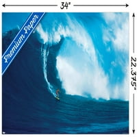 Голям Вълна Сърфист Стена Плакат, 22.375 34