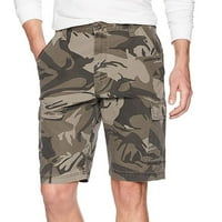 Tawop Cargo Shorts тренировки Шорти Мъжки джобни зелени