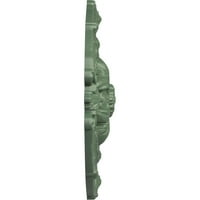 Екена мелница 1 2 од 3 8 п Саутхемптън таван медальон, ръчно рисуван Атинско зелено