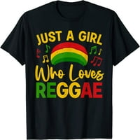 Готини реге за момичета жени раста ямайка музика Rastafari тениска