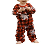 Коледна пижама за семейни коледни pjs съвпадащи комплекти коледни дърво Christma pajama family xmas slepwear set