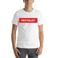 Супер червен блок ORO Valley с къс ръкав тениска с неопределени подаръци