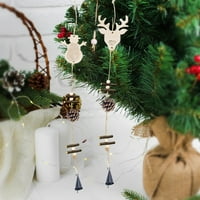 Коледа Декоративни Статии Коледа Творчески Висящи Етикети Декоративни Дървени Закачалки За Коледно Дърво