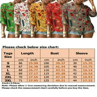 Ризи с дълъг ръкав Avamo Womens V Neck Croogled Button Down Blouse Tops Fashion Chiffon ризи