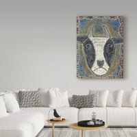 Запазена марка Изящно изкуство „Кравета глава“ изкуство от фънкирано изкуство
