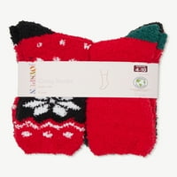 Джойспун Дамски екип уютни чорапи, 6-пакет, размер 4-10
