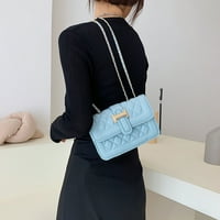 Жена телефон рамо странични чанти голям капацитет лека чанта за жени момичета Запознанства пазаруване Бяло