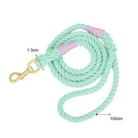 Shulemin pet leash molid color rolate устойчиви тъкани домашни кучета сцепление въже за открито, светло розово