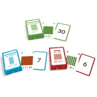 Умножение флашкарти младши обучение за възраст 5-6, детска градина клас обучение, математика, идеален за домашно училище, образователни ресурси