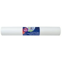 PACON® Art & Asel Paper Roll, 18 50 ', бял, 3 PKG