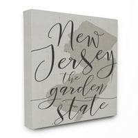 Колекцията за домашен декор на FUPELL New Jersey Garden State XXL разтегнато платно стено изкуство