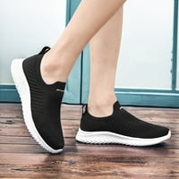 Aayomet обувки мъже маратонки мъже дамски дишащи спортни ежедневни обувки Леки разходки, черни 6