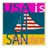 Отпечатан ли е плакатът на Сан Франциско от Йост Хогърворст