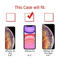 За Епъл Айфон случай, хибридна броня телефон случай, с закалено стъкло екран протектор