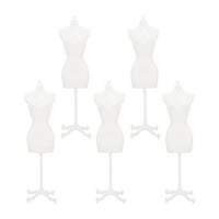 Hemoton Doll Clothes Retber Miniature Mannequin Model Stand Dress Display Stand