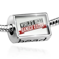 Bead Worlds Best Banger Racer Charm пасва на всички европейски гривни