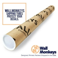 Стикер за секси бонбони устни стена, стикер Wallmonkeys Peel & Stick Vinyl Graphic