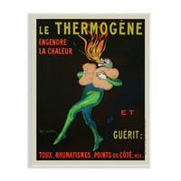 Ступел индустрии Реколта Льо термоген плакат реклама знак 15, дизайн от Леонето Капиело