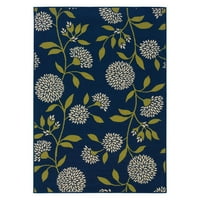 Avalon Home Cameron Chrysanthemum Indoor Outdoor Area Rug Rug