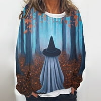 Качулки за жени есен и зимна боя за боядисване на свещи пуловер Пентин