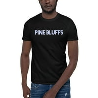 Pine Bluffs Retro стил с къс ръкав памучна тениска от неопределени подаръци
