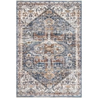 нулум Хана затруднен традиционен килим с Медальон, 5 ' 7 ' 9