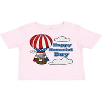 Мастически щастлив мемориал за денонощно въздушен балон слон подарък за малко дете или тениска за момиче