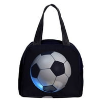 Футболна топка модел преносим изолиран обед чанта за водоустойчив обяд за обяд за обяд за обяд за пикник