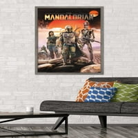 Междузвездни Войни: Плакат На Стената На Мандалорианката, 22.375 34