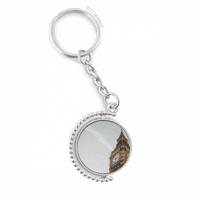 Clouds Big Ben Clouds Blue Sky Rotatable Keyholder Ring Disc аксесоари верига клип за верига