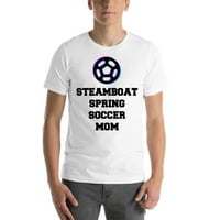 Три Икона Параход Пролетта Футбол Мама Къс Ръкав Памук Тениска От Неопределени Подаръци