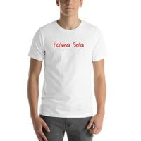 3XL ръкописна тениска с къс ръкав Palma Sola с неопределени подаръци