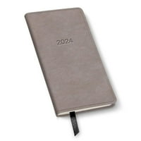 Pocket Monthly Planner от - Pearl Taupe - 6x3.25