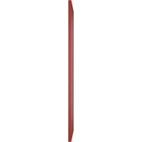 Екена Милуърк 15 в 43 з вярно Фит ПВЦ диагонални ламели модерен стил фиксирани монтажни щори, огън червено