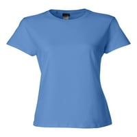 Hanes SL Дами памучен нано тениска - Carolina Blue - XXX -Clarge