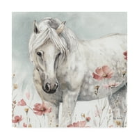 Търговско изкуство „Wild Horses v“ Canvas Art by Lisa Audit