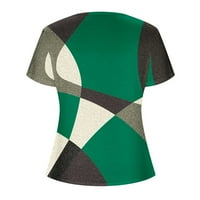 Zodggu midi tunic тениски за жени се занимава с мода секси zip up v neck ризи удобни разхлабени ежедневни плитки тениски ваканция модерен къс ръкав женски върхове градиент цвят блуза лято зелено 4