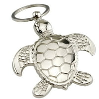 Jeashchat Turtle Metal Keychain Cartoon Shape висулка Подарък Разчистен разтвор